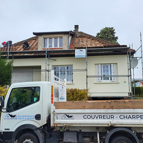 Couverture à Châtenay-Malabry (92290) dans les Hauts-de-Seine (92)